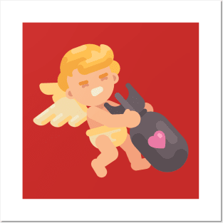 Cupid Bomber Posters and Art